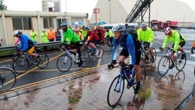 Knauf team ends the journey from Hull with £5K in the charity bank