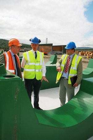 BSW Timber Welcomes Cabinet Secretary for Rural Affairs and Environment to Fort William Mill