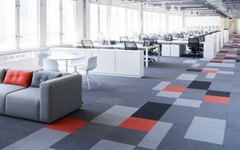 Contemporary carpet style from Vorwerk for Immediate Media Co