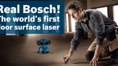 The world’s first floor surface laser - Bosch