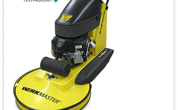 WerkMaster Launches New Safety Conscious Stealth Propane Burnisher with Dust Collection