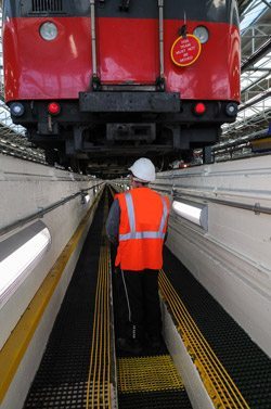 Tracking Safety - slip resistant matting