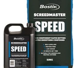 Bostik Launches Screedmaster Speed – the 30 Minute Smoothing Compound