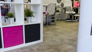 Essex beauty salon dolled up by Itec Contract Floors