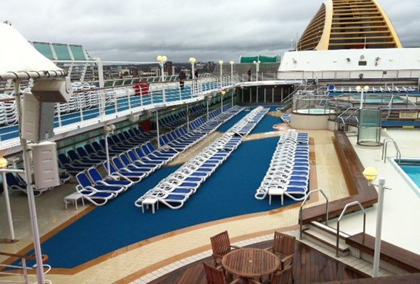 Mapei adhesive for Oceana Cruise Ship