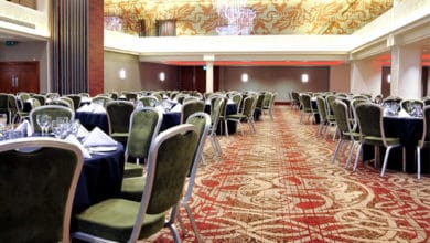 Welsh carpet Dragons blaze proudly at the Mercure Cardiff