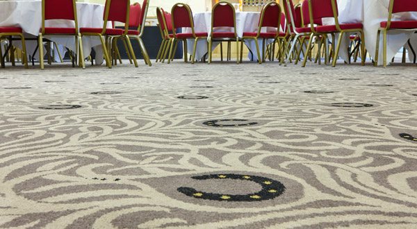 Winning carpet by Wilton at Cheltenham Racecourse
