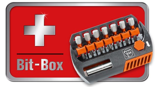 FREE bit box with selected fein cordless drill/driver