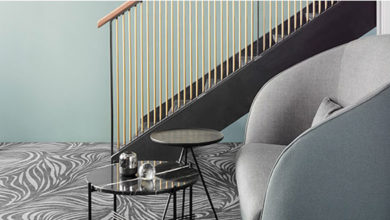 Asian culture fusions with Scandinavian design in new carpet collection