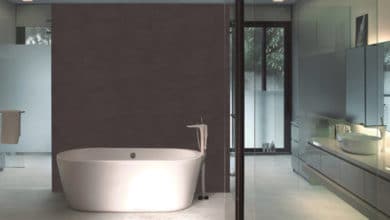 Flint Floor presents The Stonist, a collection of laminates aimed at bathrooms, kitchens and spas