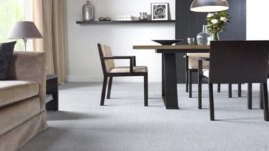 Get in on grey with Paramount Twist from Balta Broadloom