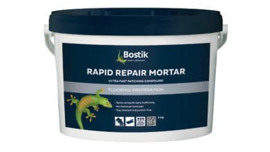 Bostik Rapid Repair Mortar now available in handy bucket packs