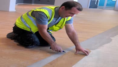 Bostik the complete solution for Lincolnshire Flooring in Healing School project