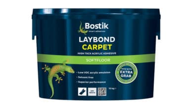 Bostik launches new carpet adhesive with added grab