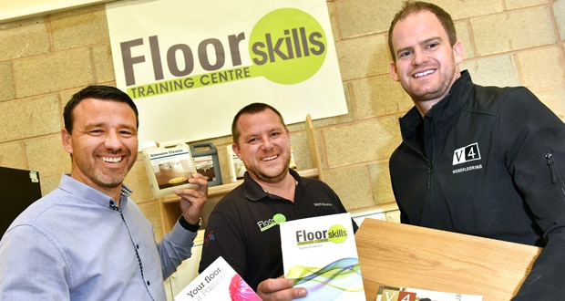 V4, Faxe & Floor Skills join forces to promote quality and care across the UK wood flooring industry