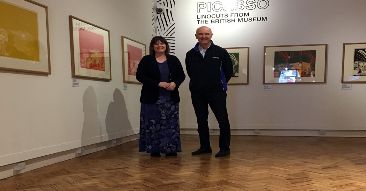 New breath of life for art gallery floor