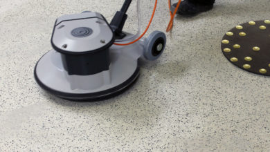 Tools to refurb and clean hard floors from The Preparation Group