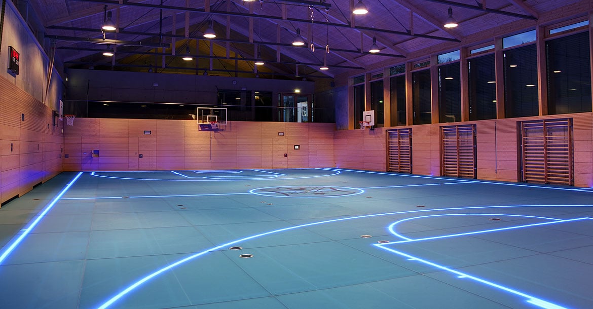 The Amazing ASB Glass Floor system LED Flooring •